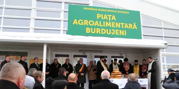 inaugurare piata Burdujeni