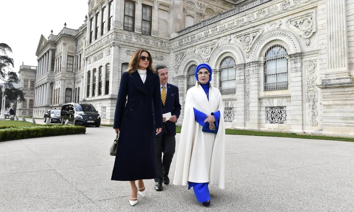 Regina Rania și Prima Doamnă a Turciei, Amina Erdogan, Profimedia (1) jpg
