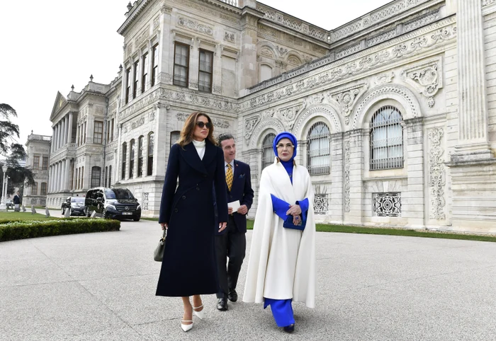 Regina Rania și Prima Doamnă a Turciei, Amina Erdogan, Profimedia (1) jpg