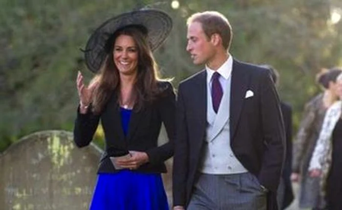 Kate Middleton şi Prinţul William. FOTO: The Telegraph
