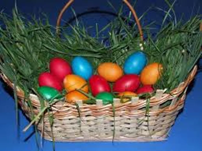 
    Coșul cu ouă încondeiate prevestește prosperitate Sursa foto: Triluliu.ro  