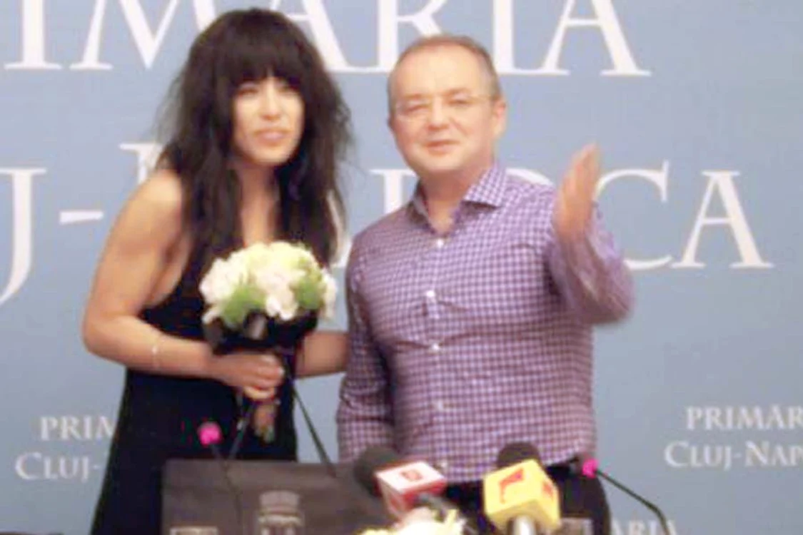 Loreen a cântat melodia  „Euphoria” sâmbătă  seară pentru clujeni (FOTO: Reuters)