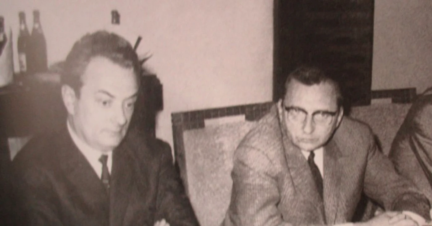 Iuri Andropov si Ion Mihai Pacepa FOTO Lucia Hossu Longin in Fata in fata cu generalul Pacepa