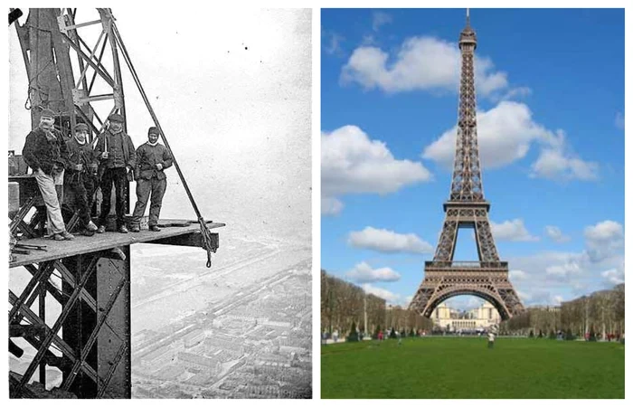 Povestea constructorilor Turnului Eiffel / FOTO: Colaj Atlas Geografic