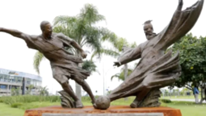 Brazilianul are o statuie care produce confuzie   FOTO Facebook