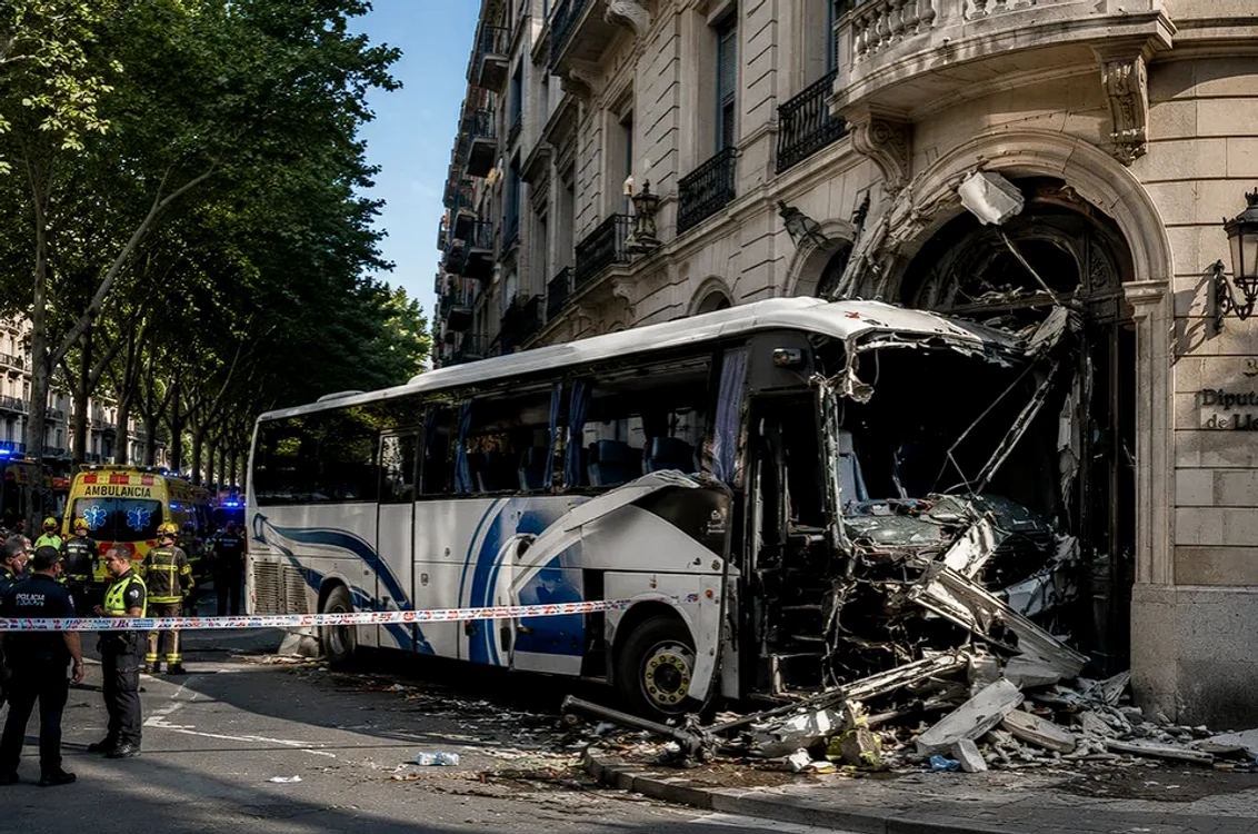 Accident grav în Spania/sursă foto: social media