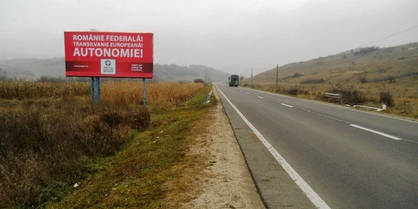 Panoul electoral PPMT Cluj autonomie