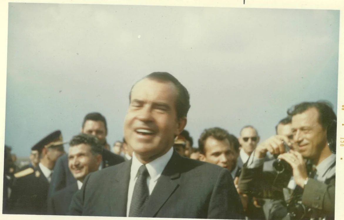 Richard Nixon's visit to Romania (1969). Photo by John Florescu (© Florescu family archive)