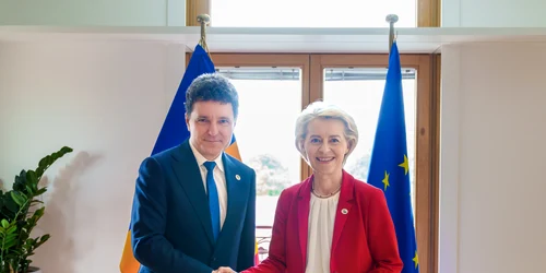 Nicușor Dan s-a întâlnit cu Ursula von der Leyen FOTO presidency.ro