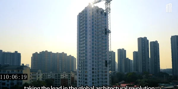 bloc construit in 5 zile captura  YouTube HI Tech Realty png