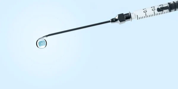 Siringa chip microcip FOTO Shutterstock