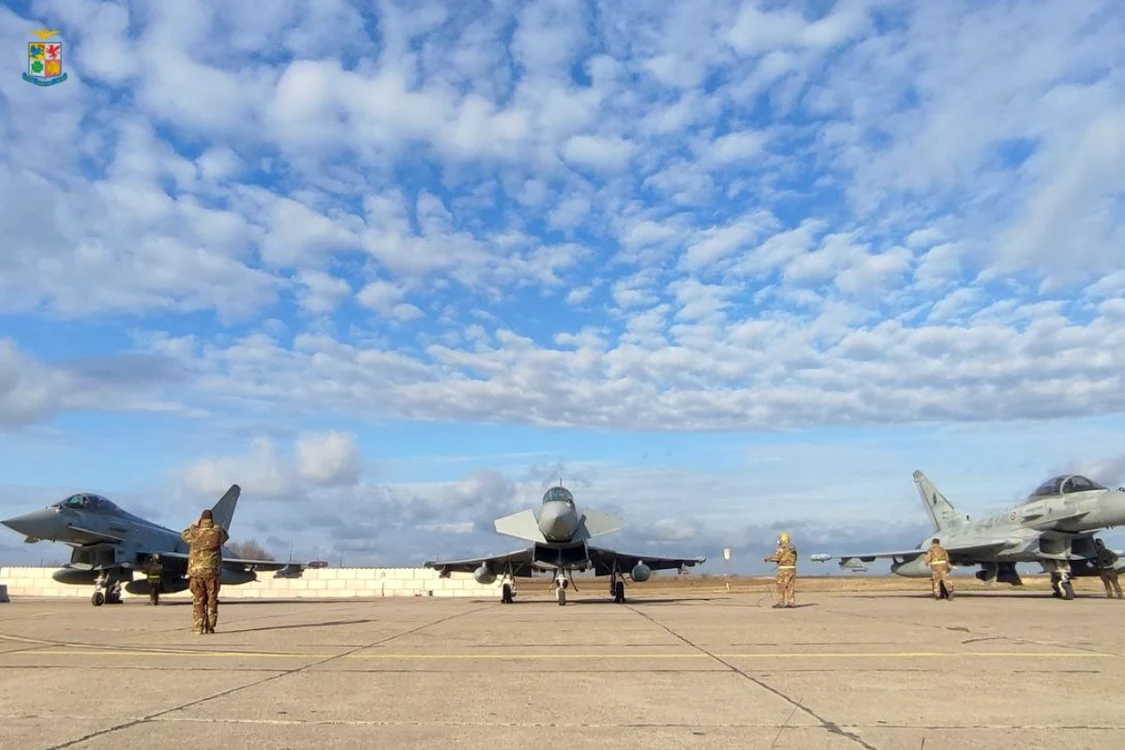 Avioanele Aeronautica Militare sunt gata de luptă la Mihail Kogălniceanu