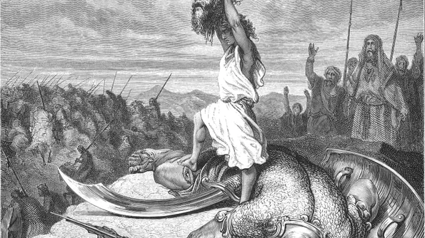 Pilda Vechiului Testament reinterpretată Goliat era cel slab jpeg