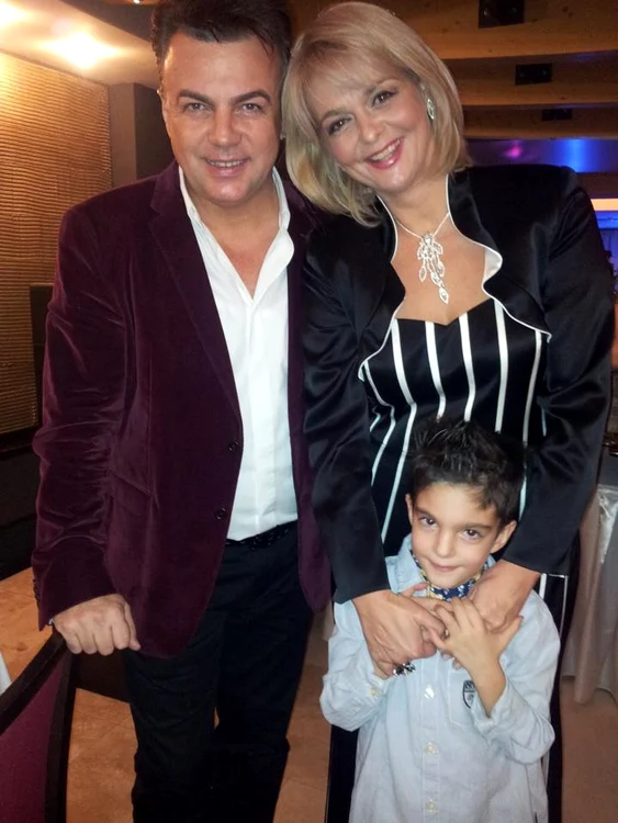 Iuliana Marciuc, alături de Adrian Enache şi băieţelul lor, David