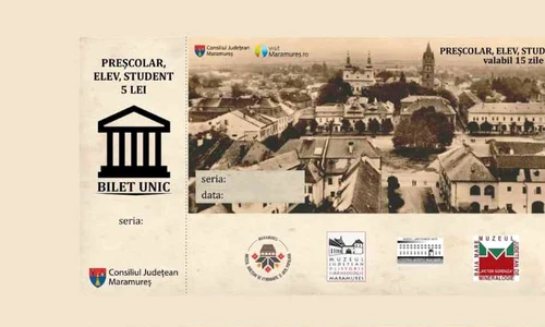 Toate muzeele aflate în subordinea Consiliului Județean Maramureș vor putea fi vizitate utilizând un bilet unic