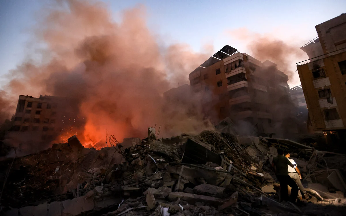 Capitala libaneză a fost din nou ținta atacurilor israeliene FOTO Arhivă