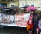 Protest Cluj pentru sotii Bodnariu