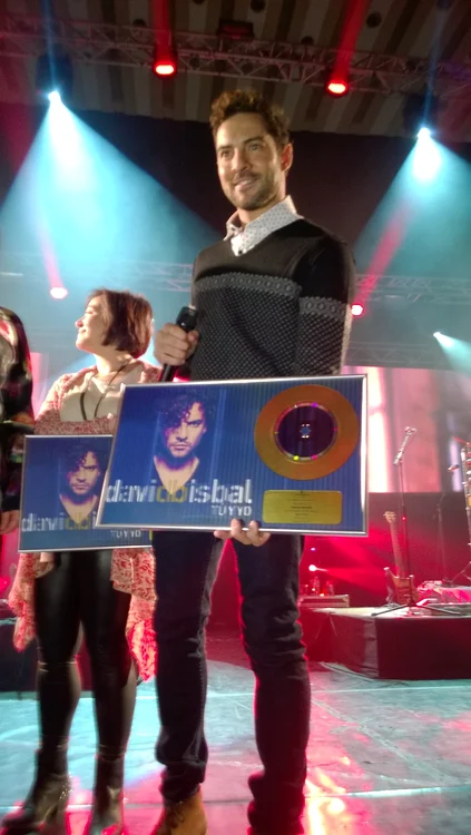 David Bisbal a primit Discul de Aur