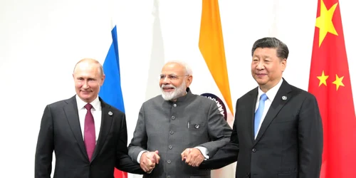 Vladimir Putin Narendra Modi Xi Jinping FOTO EPA-EFE
