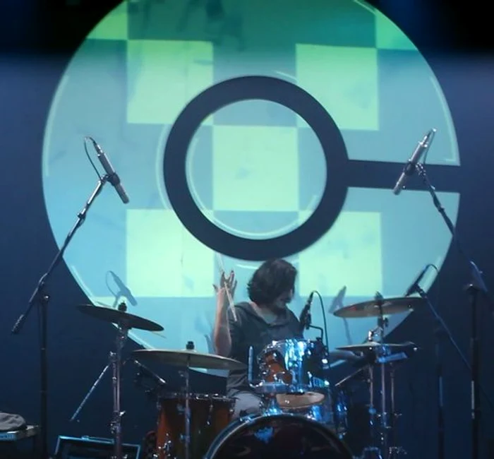 Tudor D. Popescu, pe scena clubului Colectiv într-un concert din luna februarie