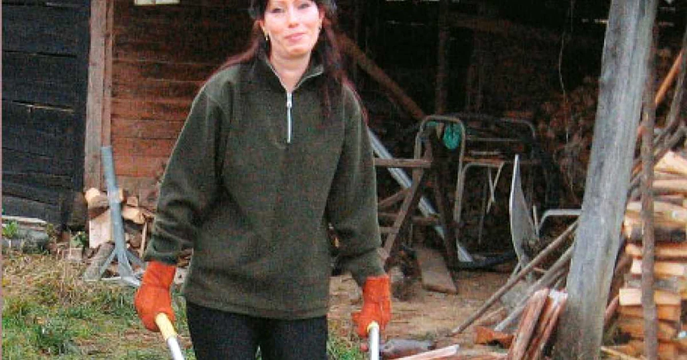 Nina Klaus Berger a trebuit să se înveţe cu viaţa aspră de la ţară