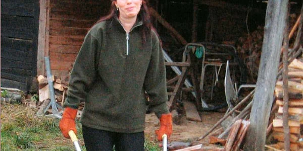 Nina Klaus Berger a trebuit  să se înveţe cu viaţa aspră  de la ţară