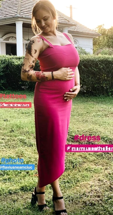 Roxana Ionescu va naşte un băieţel în această vară