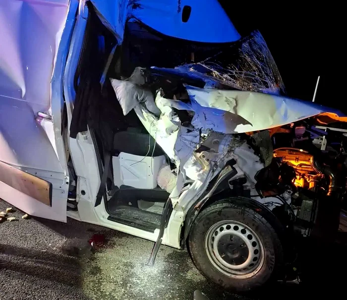 Accident grav pe A1 FOTO: ISU Alba