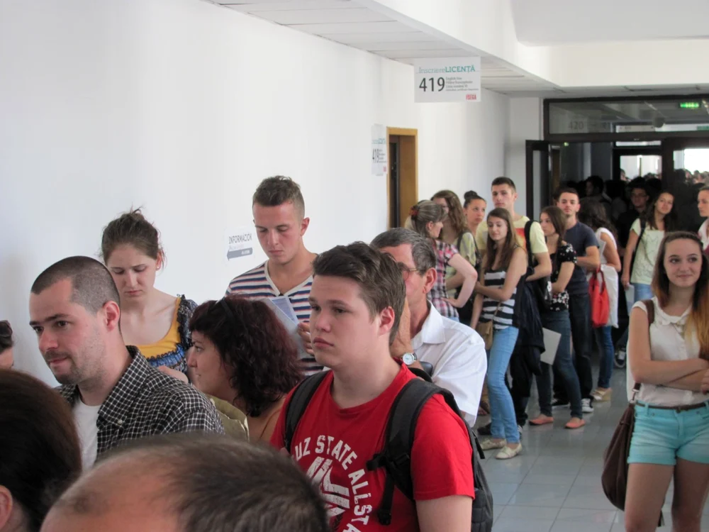 UBB mai are circa 9.000 de locuri libere  FOTO: Florina Pop