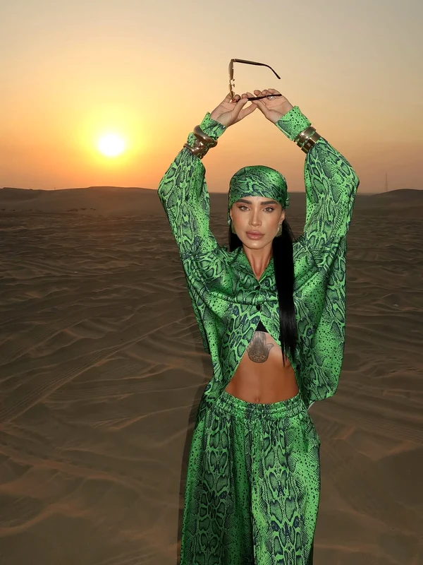 Adelina Pestrițu, imagini din Qatar / Foto: Instagram