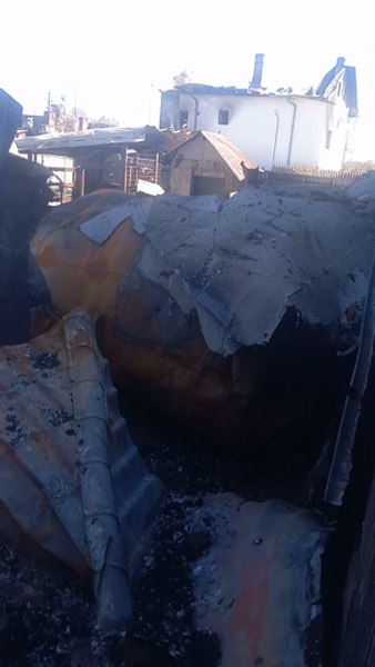 Ce a rămas în urma exploziilor de la Crevedia. Localnicilor li s-a permis să se întoarcă în case VIDEO