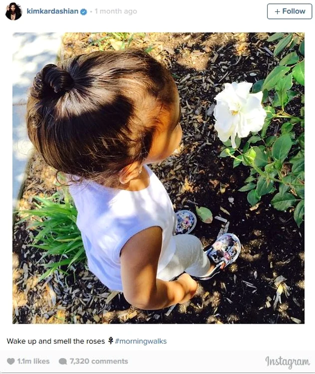 North West este la fel de faimoasă precum părinții ei Kim și Kanye