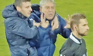 4 decembrie 2014,  l a certat pe arbitrul  Tudor la finalul meciului  Steaua – CS U Craiova, 1 0,  din Cupa României jpeg