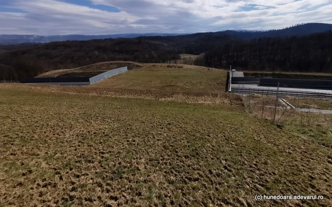 ecoductele de la holdea pe autostrada a1 foto daniel guta adevarul