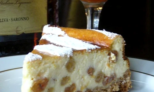cheesecake cu stafide si lamaie jpeg