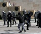 Proteste violente la Atena după accidentul feroviar FOTO Profimedia