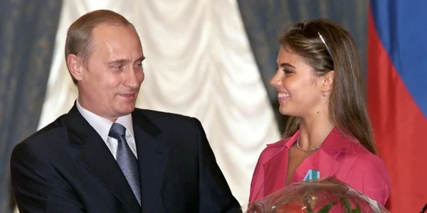 Vladimir Putin Alina Kabayeva FOTO AFP