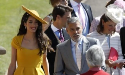 Amal Clooney a strălucit la nunta regală la nunta prinţului Harry şi a lui Meghan Markle  jpeg