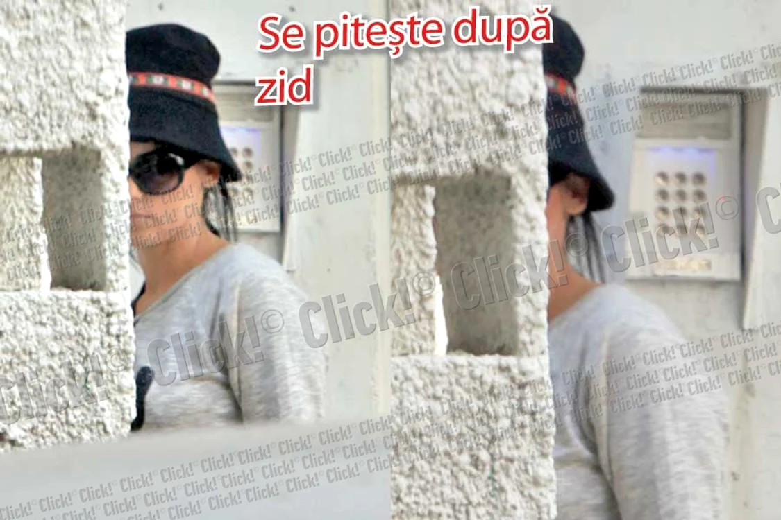 Se piteşte după zid