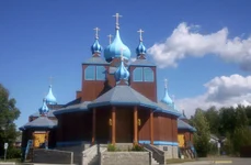 Biserică ortodoxă rusă din Anchorage, cel mai mare oraș din Alaska (© Wikimedia Commons)