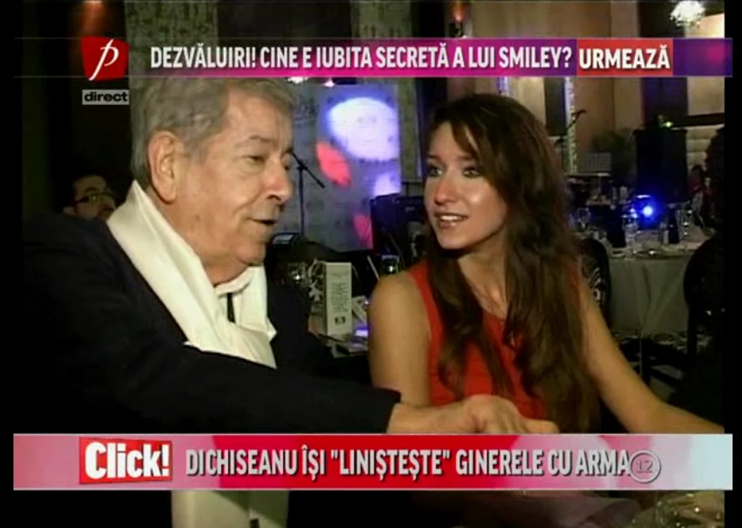 Ion Dichiseanu ţine la fiica sa Ioana ca la ochii din cap şi la nevoie face şi uz de armăFoto Click! de la Prima Tv