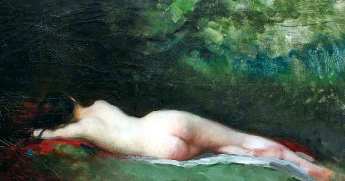 „Nimfă dormind“, de Nicolae Grigorescu, un tablou de 220.000 de euro în 2011