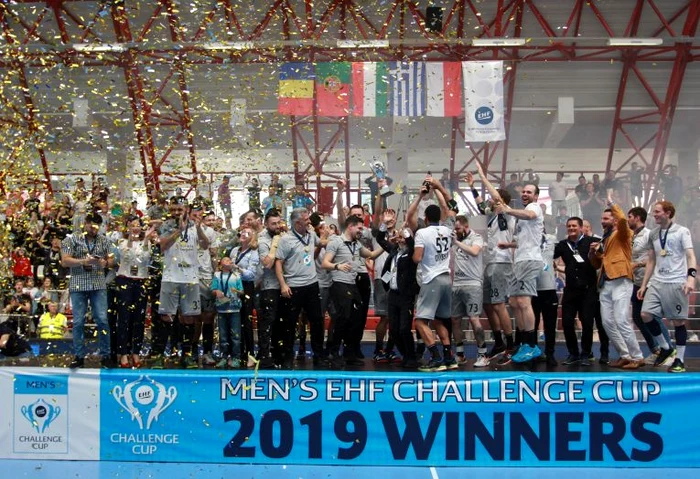 CSM Bucuresti a cucerit Cupa Challenge la handbal masculinFOTO: Marian Burlacu