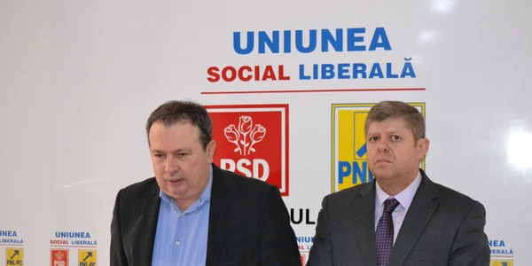 Senatorul Valer Marian si deputatul Octavian Petric