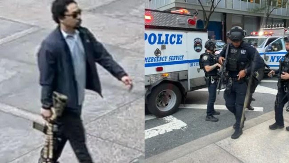 Atac armat în centrul Manhattanului. Cinci persoane au murit, inclusiv un polițist. Momentul în care atacatorul intră în clădirea de birouri cu o pușcă