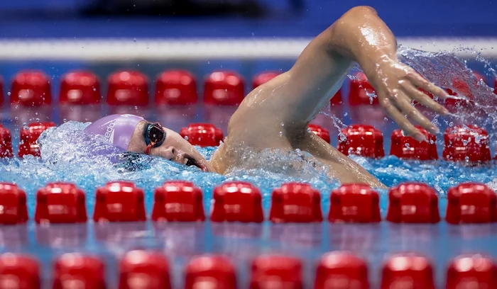 Pan Zhanle, noul deținător al recordului mondial de 100 de metri liber (FOTO: EPA)