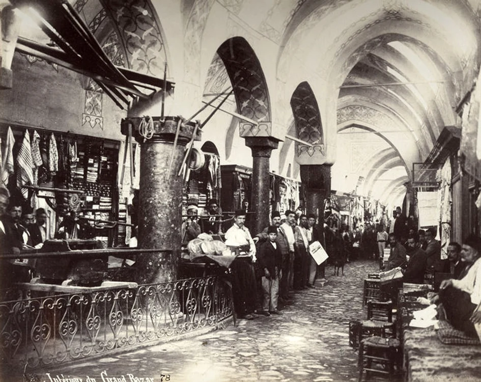 istanbul grand bazaar sebah 0 jpg jpeg