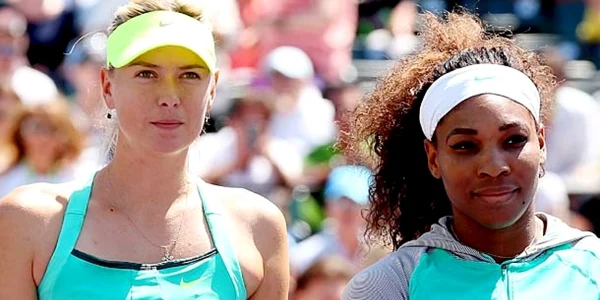 maria sarapova si serena williams