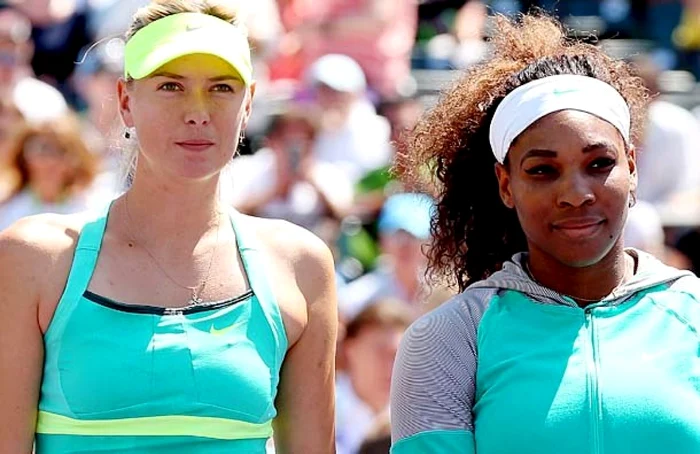 Maria Şarapova şi Serena Williams vor juca pentru a 20-a oară