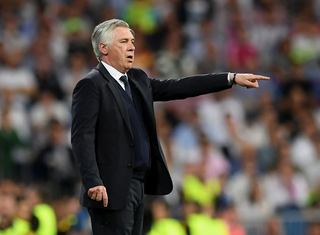 Carlo Ancelotti, antrenorul echipei Real Madrid